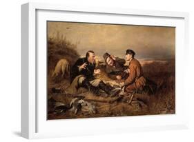 Hunters, 1871-Vasily Perov-Framed Giclee Print