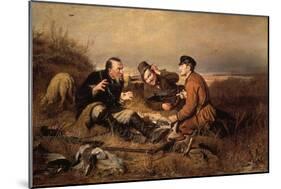 Hunters, 1871-Vasily Perov-Mounted Giclee Print