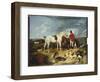 Hunters and Hounds, 1823-Edwin Henry Landseer-Framed Giclee Print