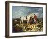 Hunters and Hounds, 1823-Edwin Henry Landseer-Framed Giclee Print