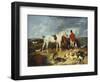 Hunters and Hounds, 1823-Edwin Henry Landseer-Framed Giclee Print