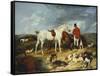 Hunters and Hounds, 1823-Edwin Henry Landseer-Framed Stretched Canvas