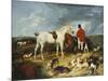 Hunters and Hounds, 1823-Edwin Henry Landseer-Mounted Giclee Print