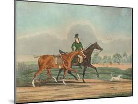 'Hunters at Covertside', early 19th century, (1929)-James Pollard-Mounted Giclee Print