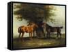Hunters at Grass, 1801-Benjamin Marshall-Framed Stretched Canvas