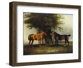 Hunters at Grass, 1801-Benjamin Marshall-Framed Giclee Print