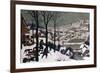 Hunters in the Snow, February, 1565-Pieter Bruegel the Elder-Framed Giclee Print