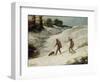 Hunters in the Snow or the Poachers-Gustave Courbet-Framed Giclee Print