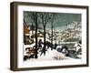 Hunters in the Snow (Winte), 1565-Pieter Bruegel the Elder-Framed Premium Giclee Print