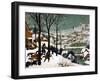 Hunters in the Snow (Winte), 1565-Pieter Bruegel the Elder-Framed Premium Giclee Print