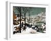 Hunters in the Snow (Winte), 1565-Pieter Bruegel the Elder-Framed Premium Giclee Print