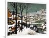 Hunters in the Snow (Winte), 1565-Pieter Bruegel the Elder-Framed Giclee Print