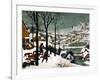 Hunters in the Snow (Winte), 1565-Pieter Bruegel the Elder-Framed Giclee Print