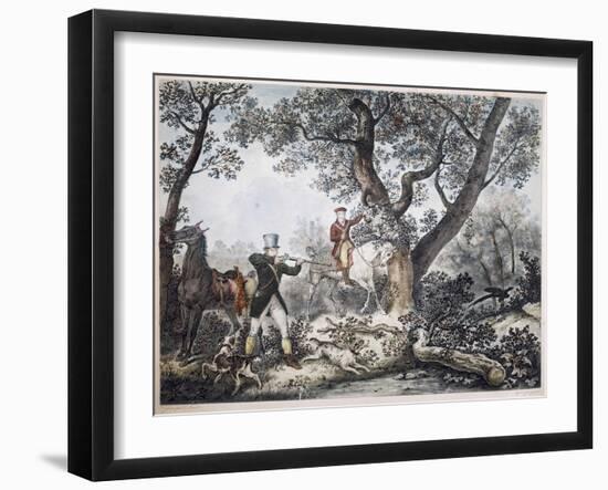 Hunters-Antoine Charles Horace Vernet-Framed Giclee Print