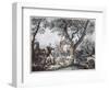 Hunters-Antoine Charles Horace Vernet-Framed Giclee Print