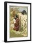 Hunting a Grey Bear-null-Framed Giclee Print