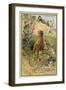 Hunting a Panther-null-Framed Giclee Print