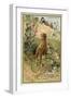 Hunting a Panther-null-Framed Giclee Print