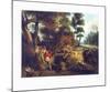 Hunting a Sow-Eugene Delacroix-Mounted Collectable Print