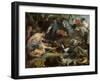 Hunting a Wild Boar, c.1615-16-Peter Paul Rubens-Framed Giclee Print