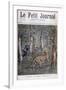 Hunting an Excaped Leopard, Meudon, Paris, 1897-Henri Meyer-Framed Giclee Print