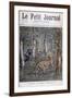 Hunting an Excaped Leopard, Meudon, Paris, 1897-Henri Meyer-Framed Giclee Print