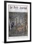 Hunting an Excaped Leopard, Meudon, Paris, 1897-Henri Meyer-Framed Giclee Print