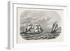 Hunting and Taking the Menschikoff the Russian Vessel-null-Framed Giclee Print