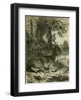 Hunting Austria 1891-null-Framed Premium Giclee Print