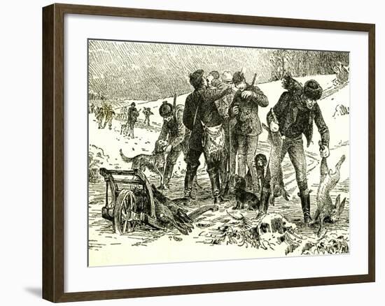 Hunting Austria 1891-null-Framed Giclee Print