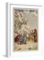 Hunting Bears-null-Framed Giclee Print