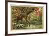 Hunting Birds of Paradise, Malaysia-null-Framed Giclee Print