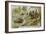 Hunting Bison in a Swamp-null-Framed Giclee Print