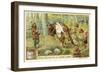 Hunting Bison in Ancient Germany-null-Framed Giclee Print
