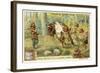 Hunting Bison in Ancient Germany-null-Framed Giclee Print