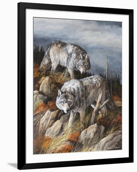 Hunting Brothers-Trevor V. Swanson-Framed Giclee Print