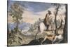 Hunting Deer and Wild Boar-Giovanni Francesco Barbieri-Stretched Canvas