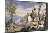 Hunting Deer and Wild Boar-Giovanni Francesco Barbieri-Mounted Giclee Print