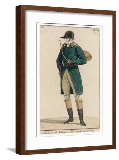 Hunting Dress 1813--Framed Art Print