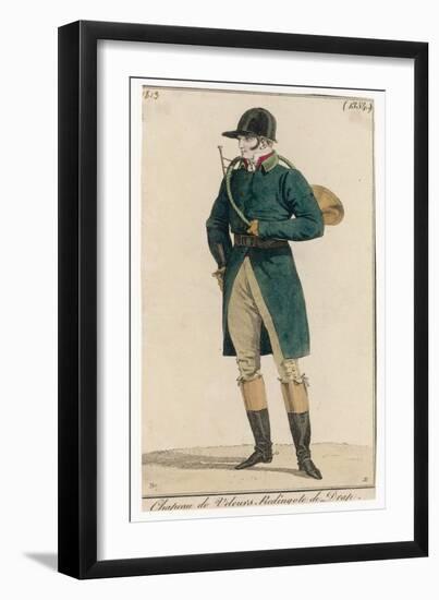 Hunting Dress 1813-null-Framed Art Print