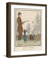 Hunting Dress 1912-Bernard Boutet De Monvel-Framed Art Print