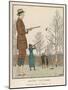 Hunting Dress 1912-Bernard Boutet De Monvel-Mounted Art Print