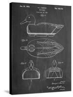 Hunting Duck Decoy Patent-null-Stretched Canvas