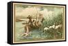 Hunting Flamingos, Spain-null-Framed Stretched Canvas