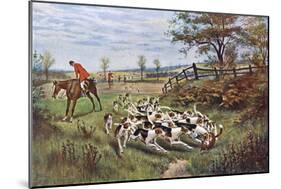 Hunting, Fox, the Kill-GW Rowlandson-Mounted Art Print