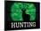 Hunting Green Buck Poster Print-null-Framed Poster