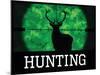 Hunting Green Buck Poster Print-null-Mounted Poster