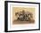 Hunting Group in Bronze, 19th Century-John Burley Waring-Framed Giclee Print