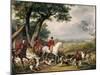 Hunting in Fontainebleau Forest-Antoine Charles Horace Vernet-Mounted Art Print