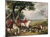 Hunting in Fontainebleau Forest-Antoine Charles Horace Vernet-Mounted Art Print